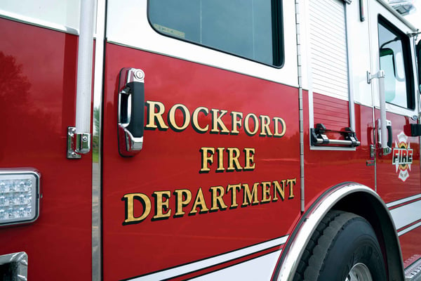 Rockford Fire Department Enforcer PUC Ascendant 107' Heavy-Duty Ladder