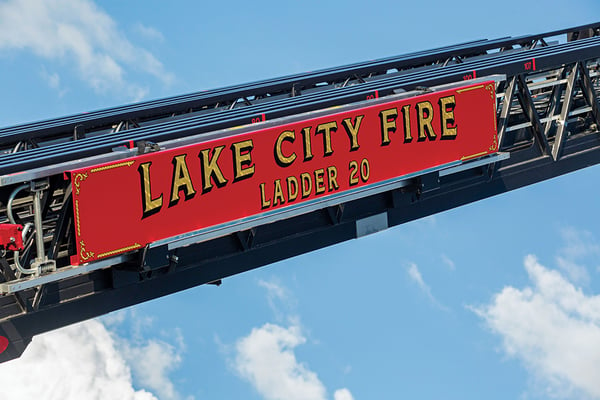Lake City Fire Ascendant 107' Heavy-Duty Ladder Fire Truck