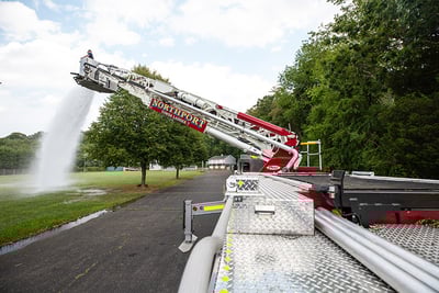 aerial-fire-truck-platform-spraying-water