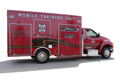 Pierce Mobile Training Unit or Pierce Ultimate Configuration vehicle unit.