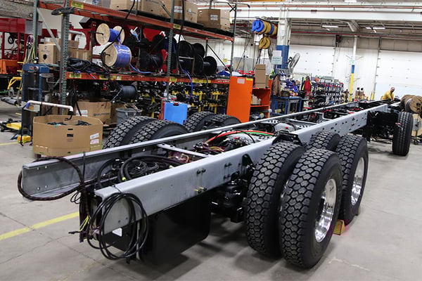 Pierce Velocity and Impel Frame Rails