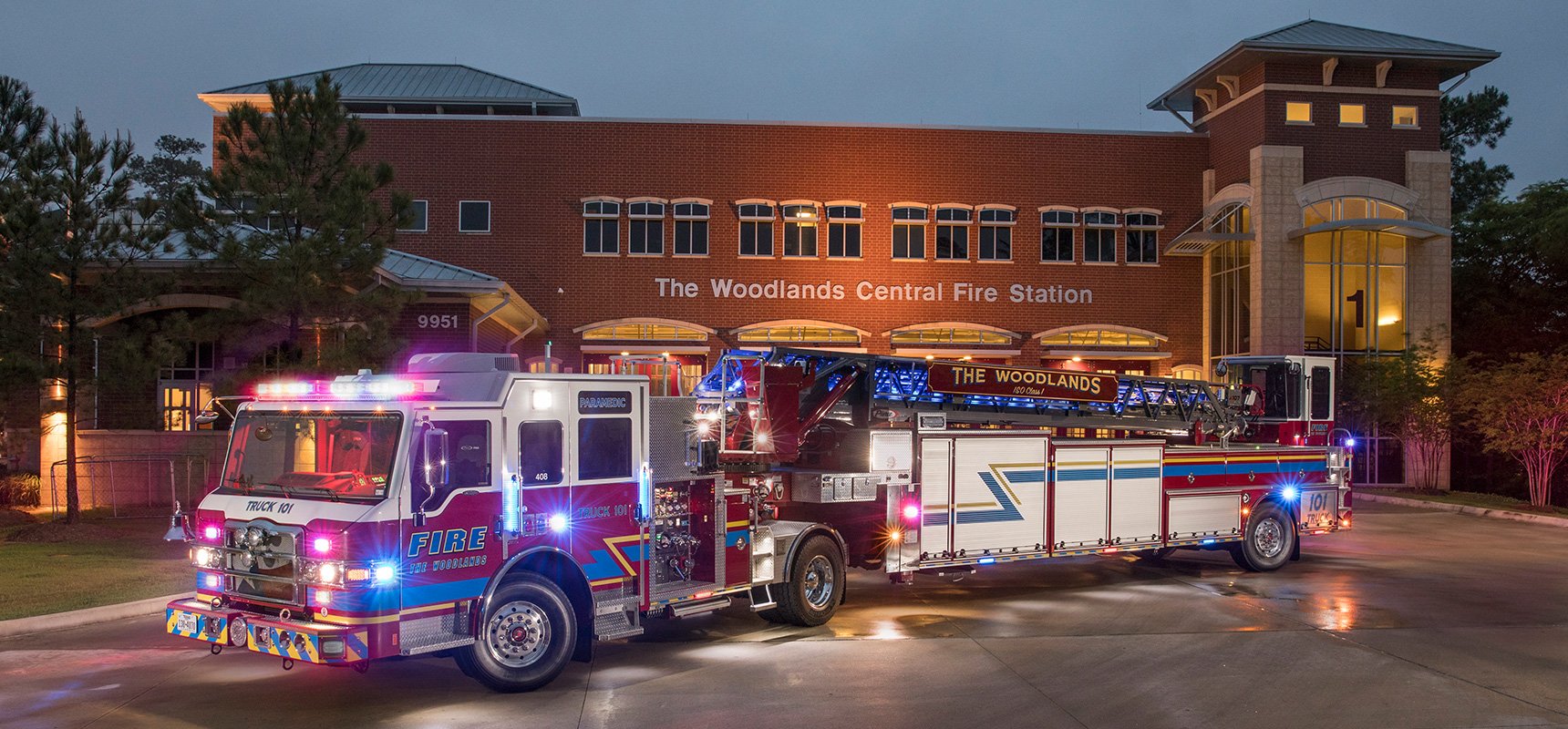 Fire Apparatus Emergency Warning Lights