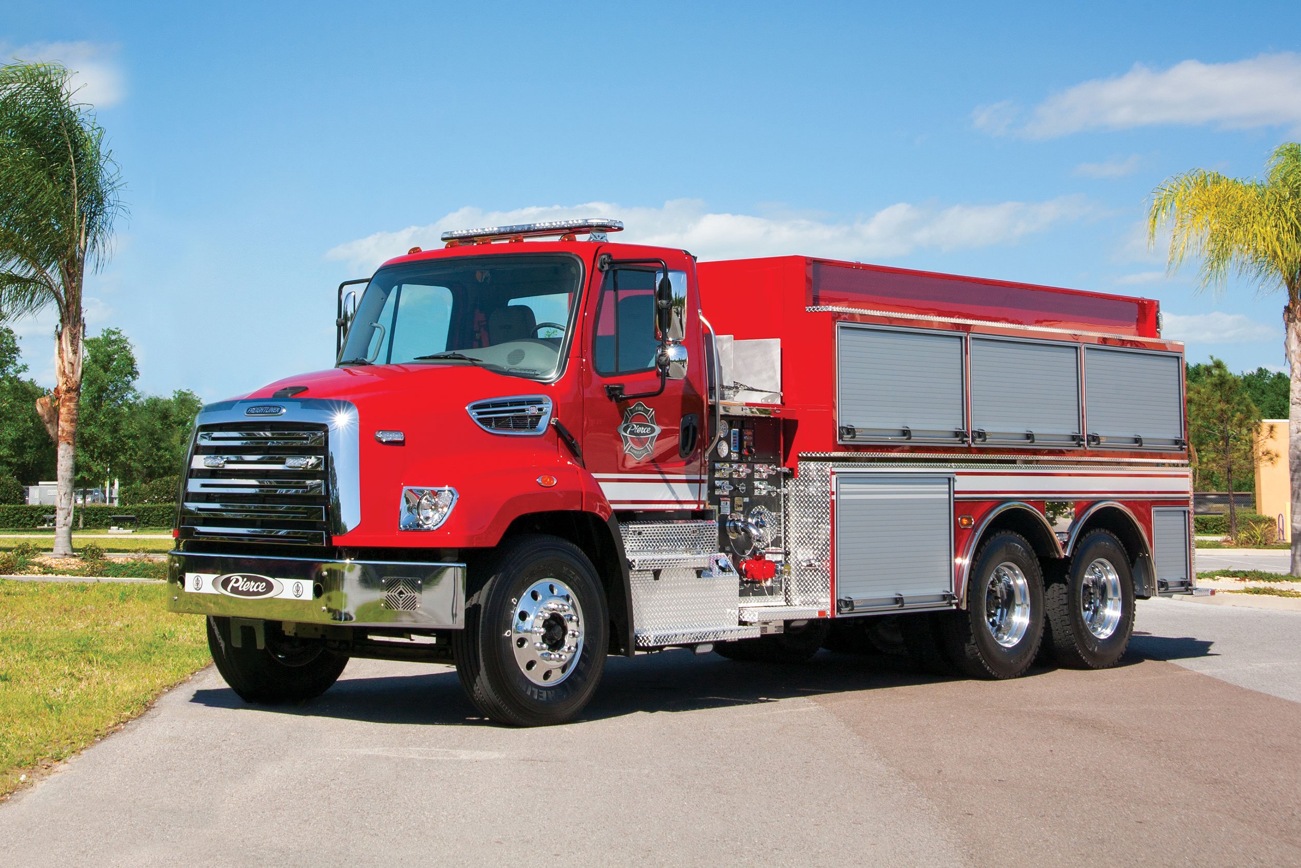 Pierce Commercial Fire Truck Chassis Overview