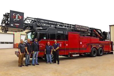 dickinson-fire-team-with-new-pierce-aerial-platform