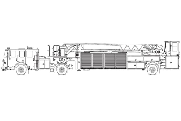 EnforcerTM 100 Heavy-Duty Tractor Drawn Aerial