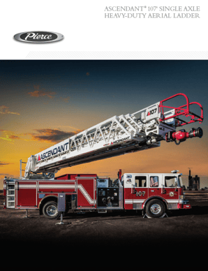 Ascendant® 107' Single Axle Heavy-Duty Aerial Ladder Ascendant® 107' Single Axle Heavy-Duty Aerial Ladder