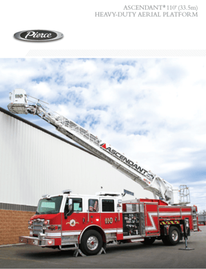 Ascendant® 110' Heavy-Duty Aerial Platform Ascendant® 110' Heavy-Duty Aerial Platform