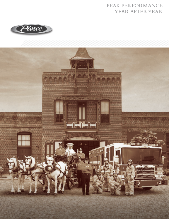 Pierce Historical Timeline Brochure