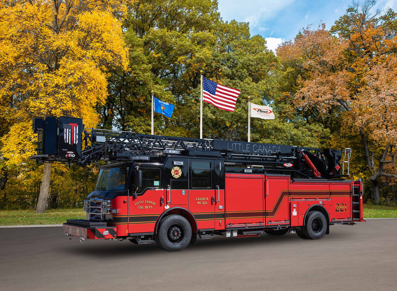 Little Canada Fire Department - Aerial – Aerial | Pierce | Little Canada, Minnesota