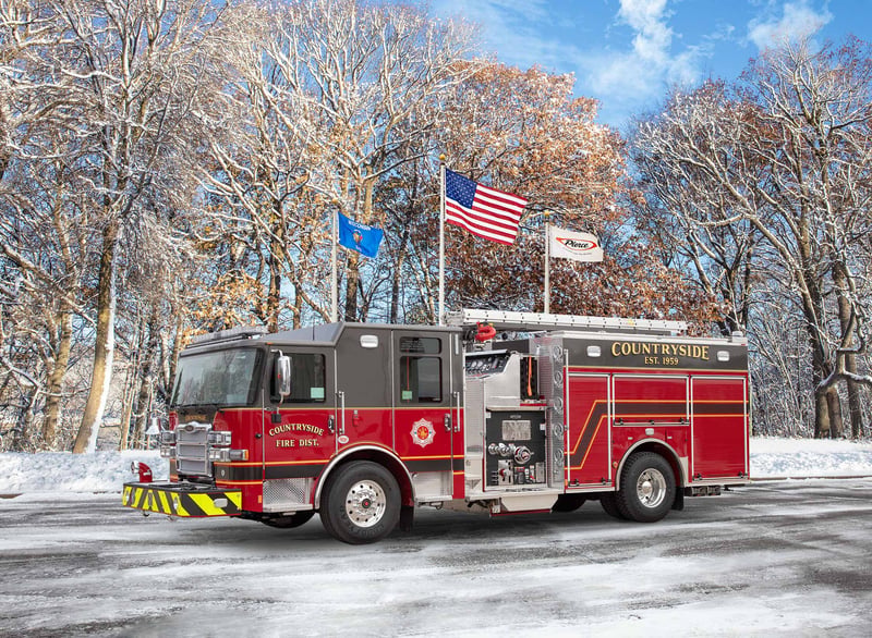 Countryside Fire Protection District - Pumper – Pumper | Pierce | Vernon Hills, Illinois
