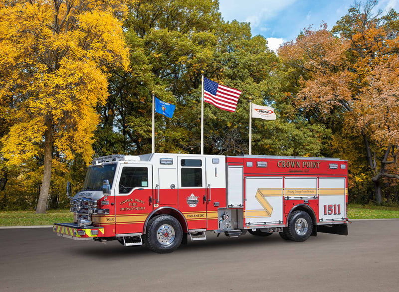 Crown Point Fire Rescue - Pumper – Pumper | Pierce | Crown Point, Indiana