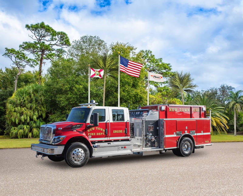 New Town Fire Department - Pumper – Pumper | Pierce | New Town, North Dakota
