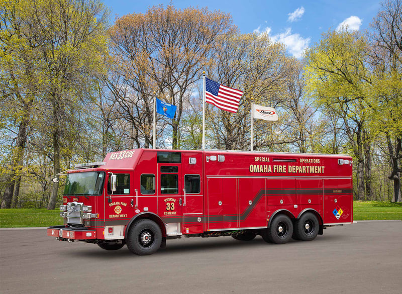 Omaha Fire Department - Rescue – Rescue | Pierce | Omaha, Nebraska