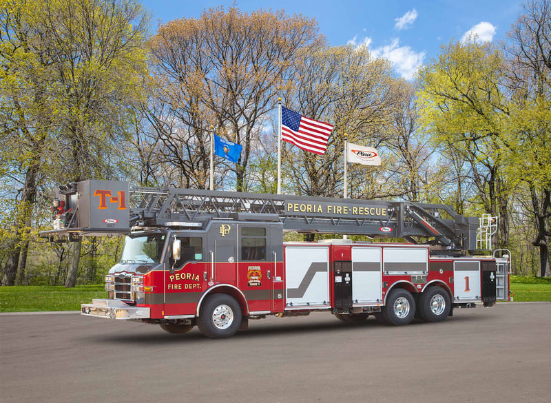 Peoria Fire Department - Aerial – Aerial | Pierce | Peoria, Illinois