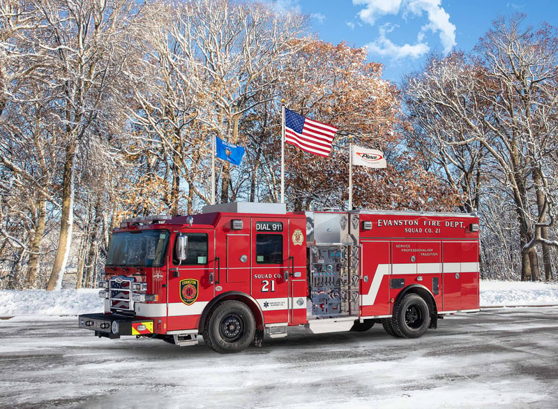 Evanston Fire Department - Pumper – Pumper | Pierce | Evanston, Illinois