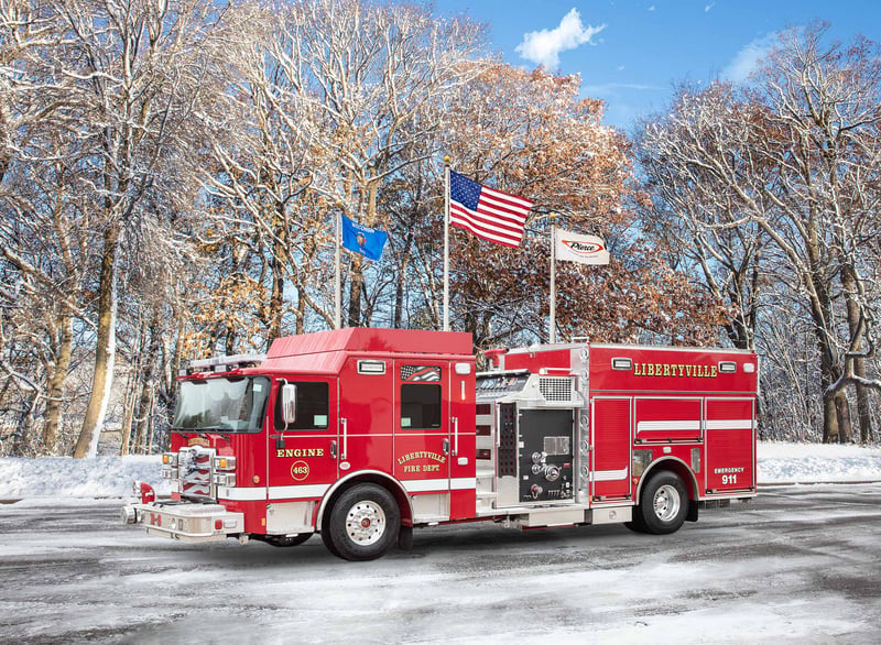 Libertyville Fire Department - Pumper – Pumper | Pierce | Libertyville, Illinois