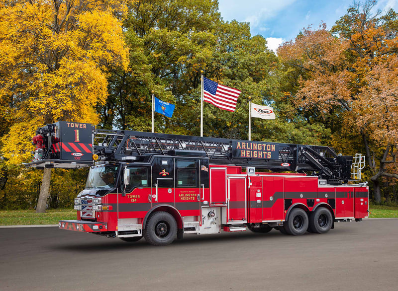 Arlington Heights Fire Department - Aerial – Aerial | Pierce | Arlington Heights, Illinois