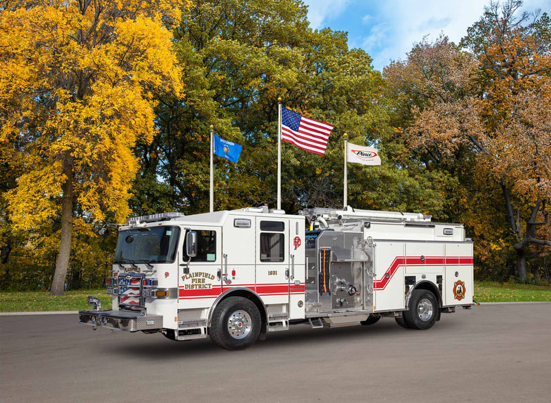 Plainfield Fire Protection District - Pumper – Pumper | Pierce | Plainfield, Illinois