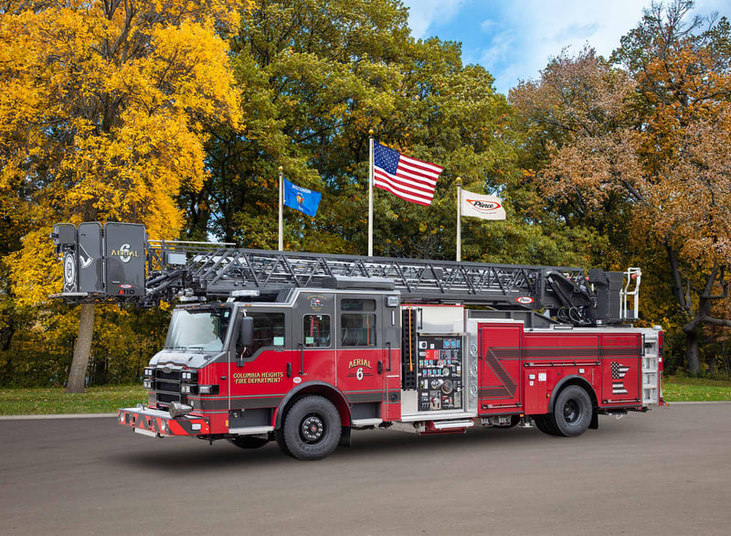 Columbia Heights Fire Department - Aerial – Aerial | Pierce | Columbia Heights, Minnesota