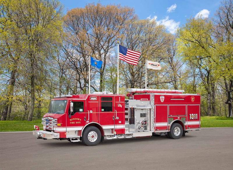 Minooka Fire Protection District - Pumper – Pumper | Pierce | Minooka, Illinois