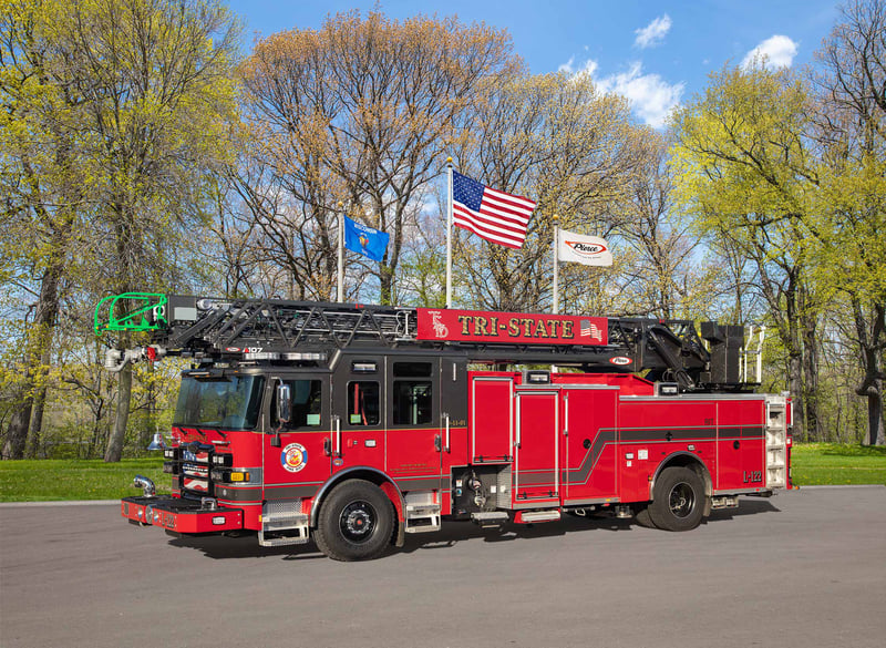 Tri-State Fire Protection District - Aerial – Aerial | Pierce | Willowbrook, Illinois