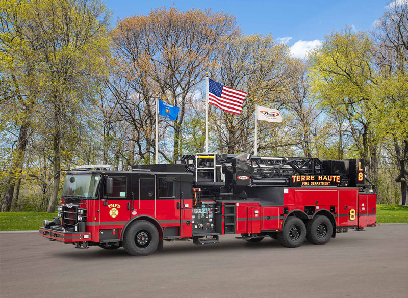 Terre Haute Fire Department - Aerial – Aerial | Pierce | Terre Haute, Indiana