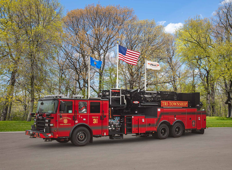 Tri-Township Fire Protection District - Aerial – Aerial | Pierce | Sellersburg, Indiana