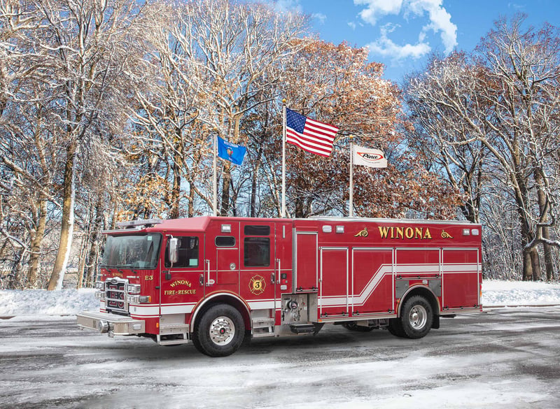Winona Fire Department - Pumper – Pumper | Pierce | Winona, Minnesota