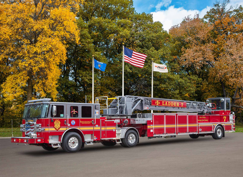 Indianapolis Fire Department - Aerial – Aerial | Pierce | Indianapolis, Indiana