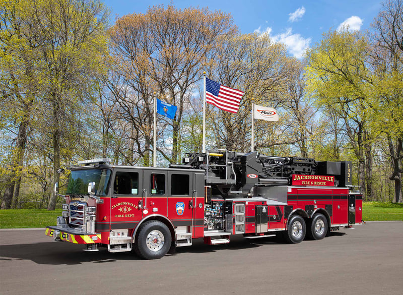 Jacksonville Fire Department - Aerial – Aerial | Pierce | Jacksonville, Illinois
