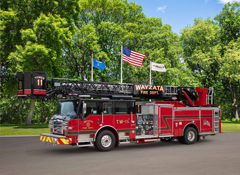 Wayzata Fire Department - Aerial – Aerial | Pierce | Wayzata, Minnesota