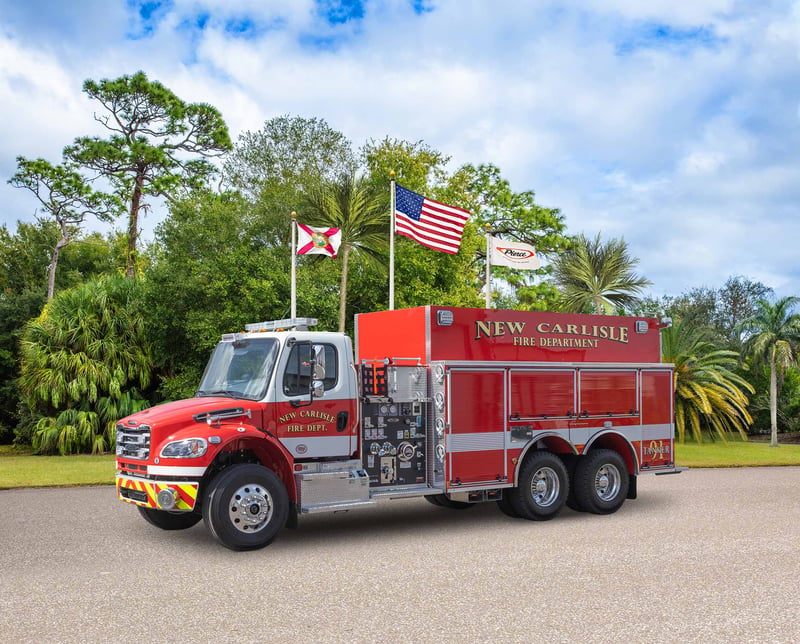New Carlisle Fire Department - Tanker – Tanker | Pierce | New Carlisle, Indiana