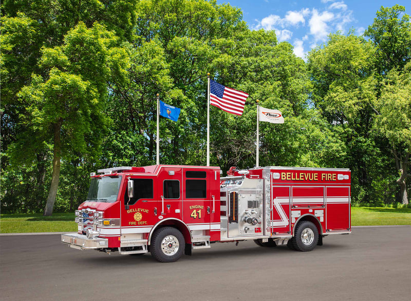 Bellevue Fire Department - Pumper – Pumper | Pierce | Bellevue, Nebraska