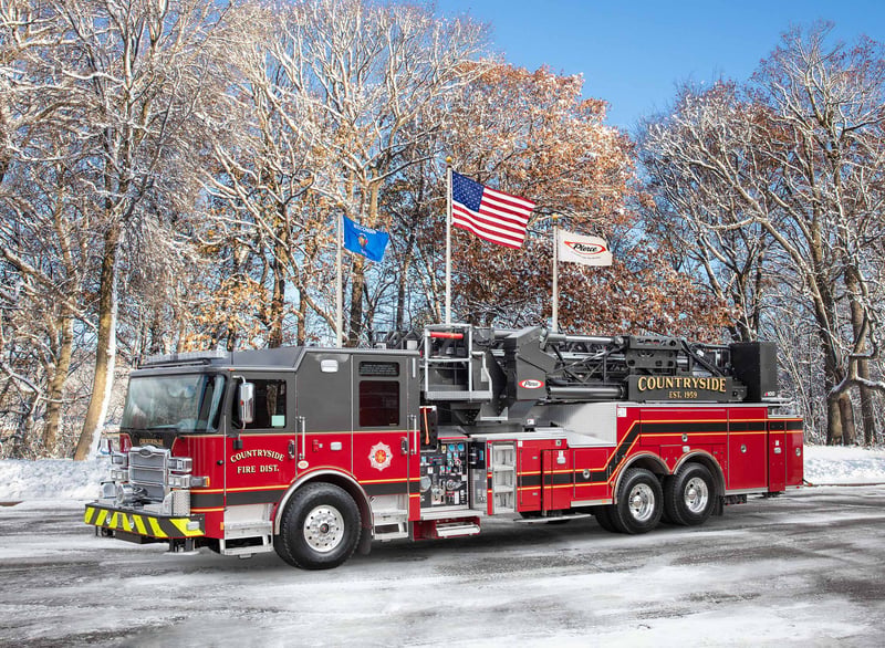 Countryside Fire Protection District - Aerial – Aerial | Pierce | Vernon Hills, Illinois