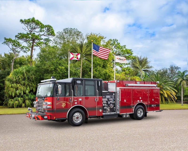 Penn Township Fire Department - Pumper – Pumper | Pierce | Mishawaka, Indiana