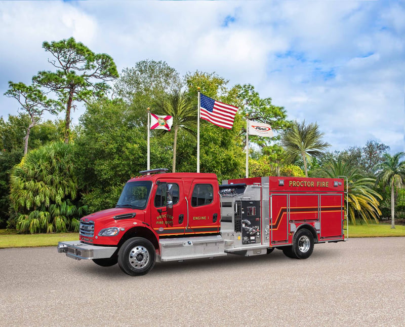 Proctor Fire Department - Pumper – Pumper | Pierce | Proctor, Minnesota