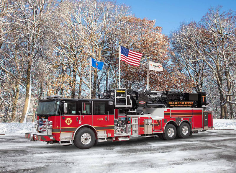 Big Lake Fire Department - Aerial – Aerial | Pierce | Big Lake, Minnesota