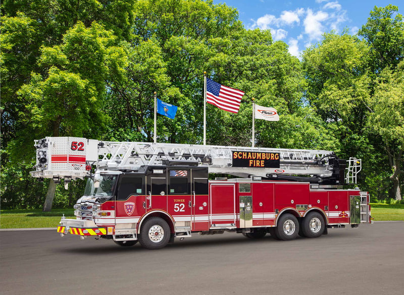 Schaumburg Fire Department - Aerial – Aerial | Pierce | Schaumburg, Illinois