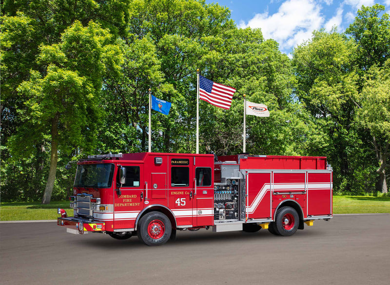 Lombard Fire Department - Pumper – Pumper | Pierce | Lombard, Illinois