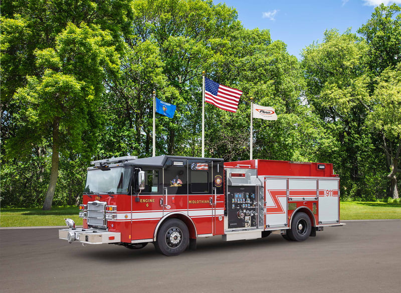 Midlothian Fire Department - Pumper – Pumper | Pierce | Midlothian, Illinois