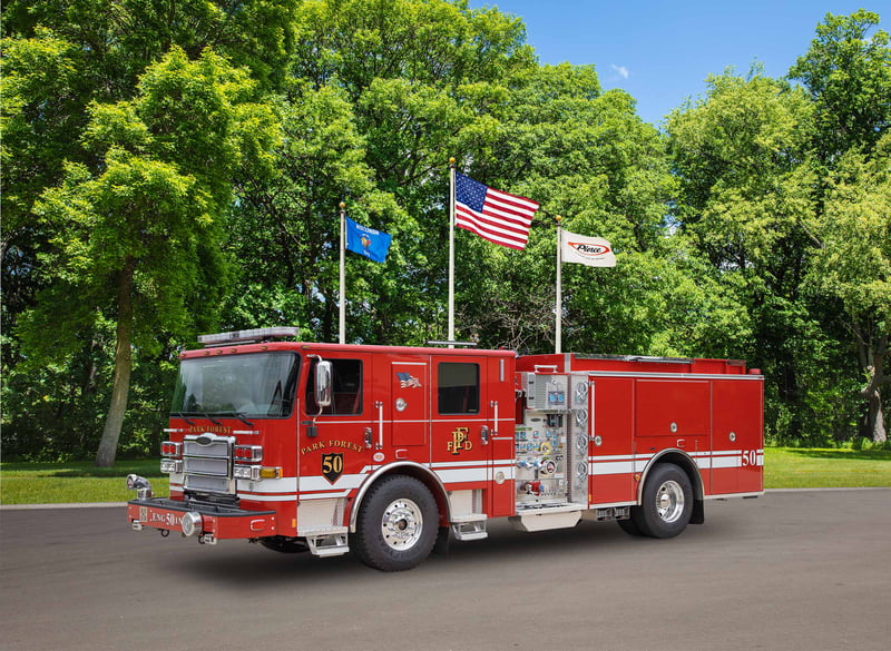 Park Forest Fire Department - Pumper – Pumper | Pierce | Park Forest, Illinois