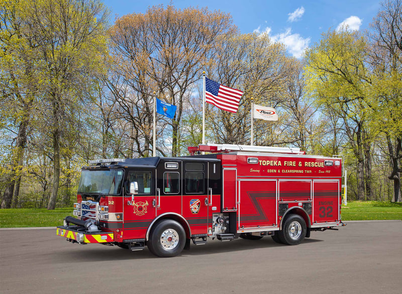 Topeka Fire Department - Pumper – Pumper | Pierce | Topeka, Indiana