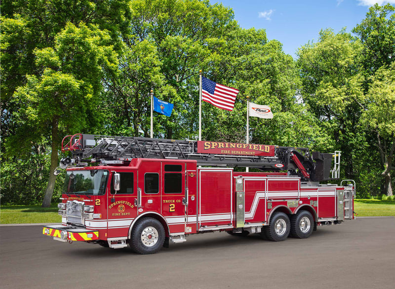 Springfield Fire Department - Aerial – Aerial | Pierce | Springfield, Illinois