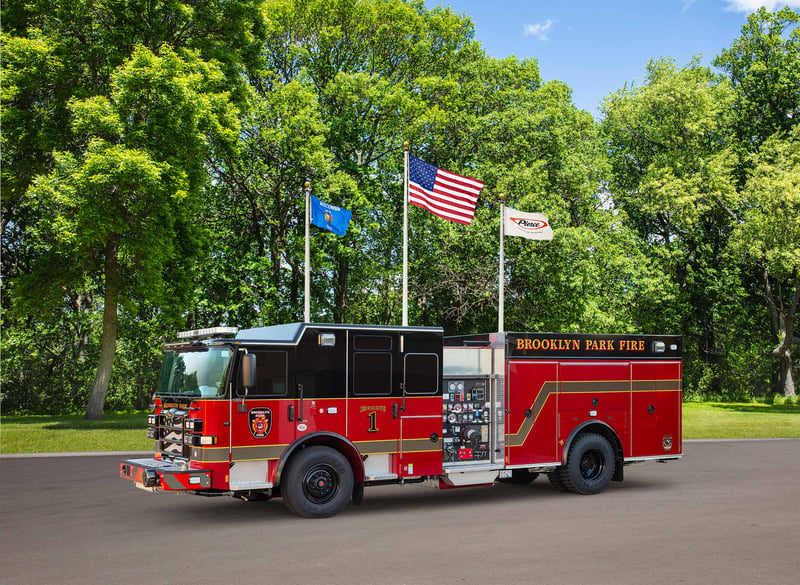 Brooklyn Park Fire Department - Pumper – Pumper | Pierce | Brooklyn Park, Minnesota