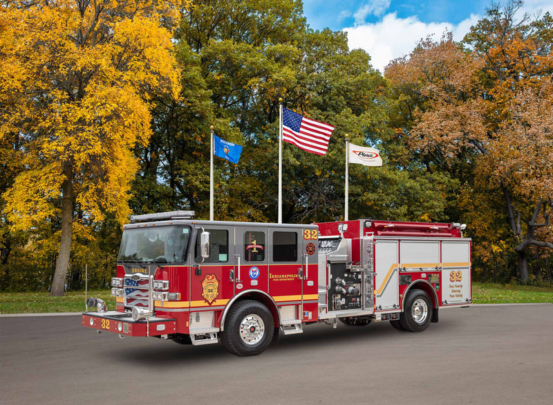 Indianapolis Fire Department - Pumper – Pumper | Pierce | Indianapolis, Indiana