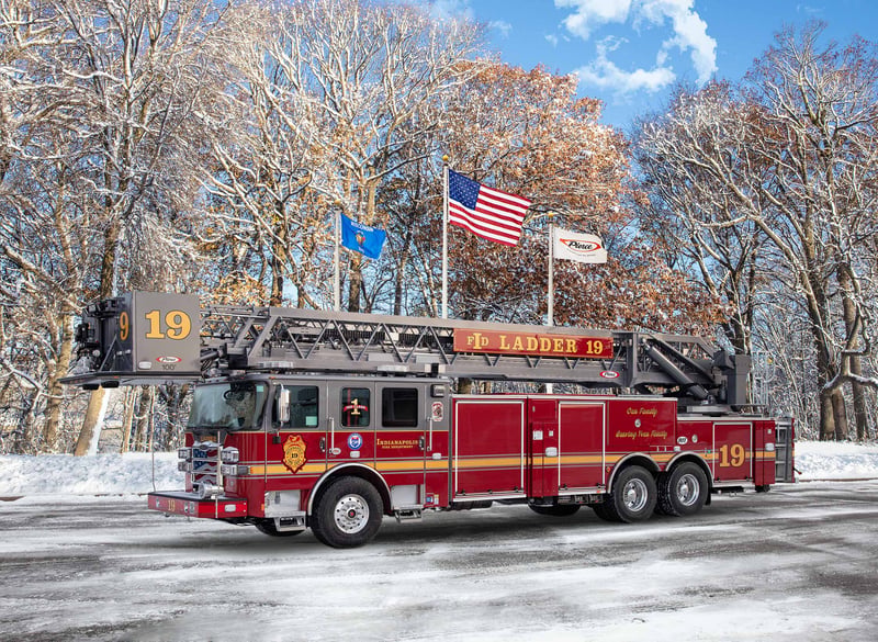 Indianapolis Fire Department - Aerial – Aerial | Pierce | Indianapolis, Indiana