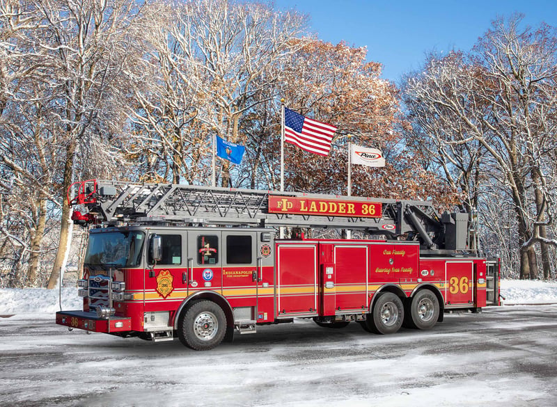Indianapolis Fire Department - Aerial – Aerial | Pierce | Indianapolis, Indiana