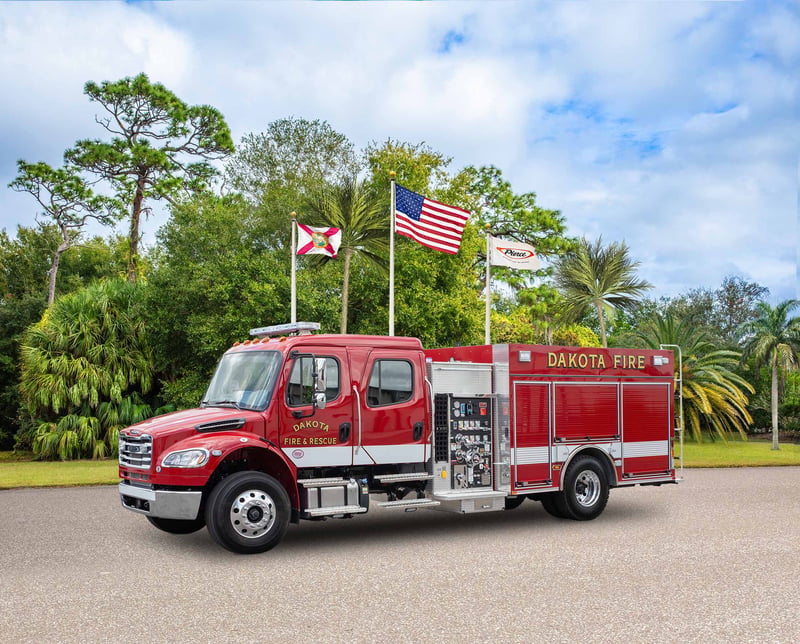 Dakota Fire & Rescue Department - Pumper – Pumper | Pierce | Dakota, Minnesota