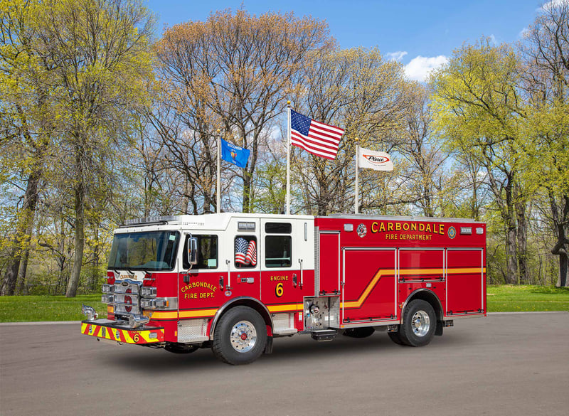 Carbondale Fire Department - Pumper – Pumper | Pierce | Carbondale, Illinois