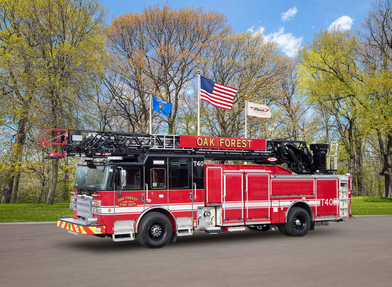 Oak Forest Fire Department - Aerial – Aerial | Pierce | Oak Forest, Illinois